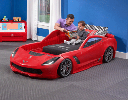 Step2 Corvette Z06 Toddler To Twin Bed, Step2 Princess Palace Twin Bed Instructions